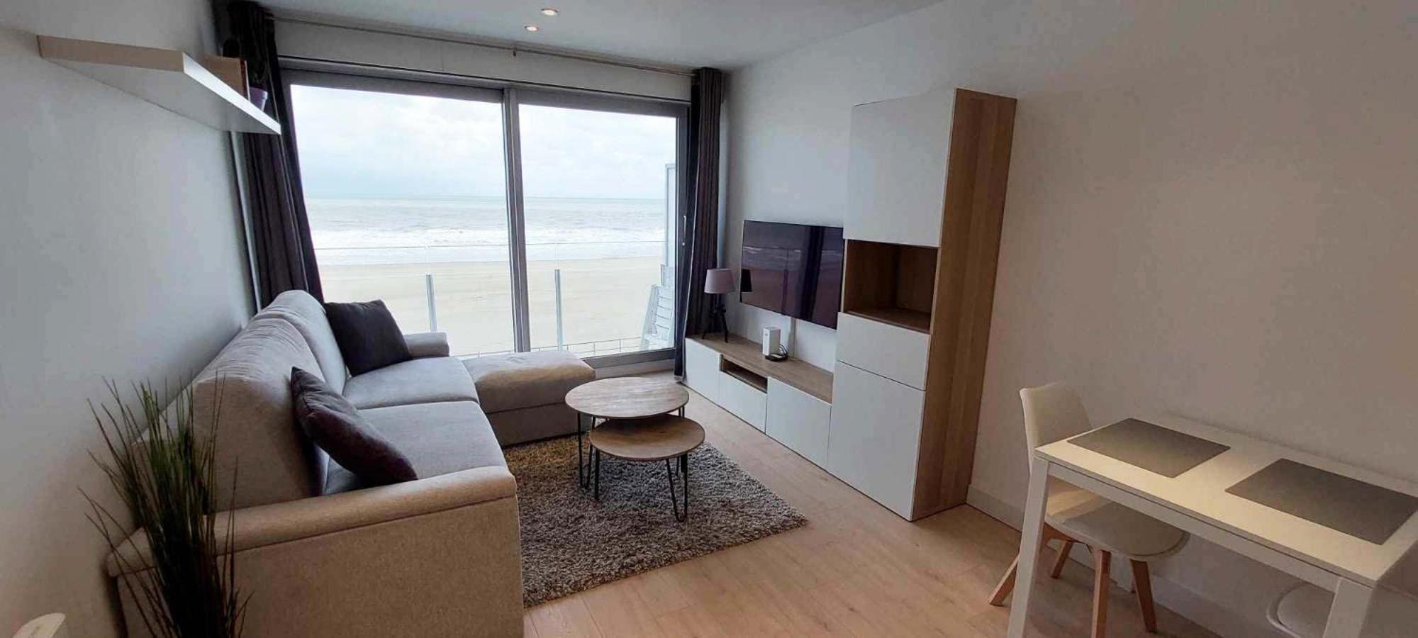 Studio Met Frontaal Zeezicht Middelkerke Kültér fotó